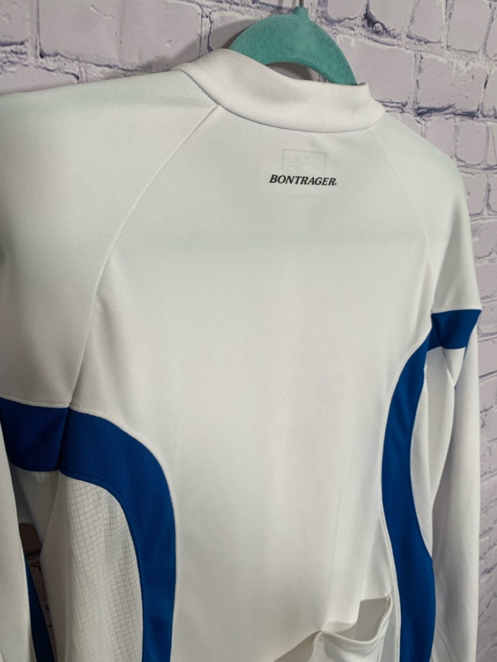 Bontrager Mens Circuit Cycling Jersey Long Sleeve White Size M Athletic Stretch - Picture 8 of 8